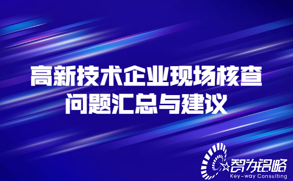 高新技術企業(yè)現(xiàn)場核查問題匯總與建議.jpg